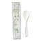 World Centric TPLA Compostable Cutlery, Spork, White, PK750 RK-PS-I - alternate 1